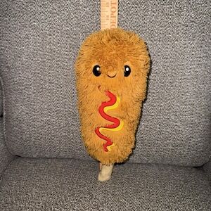 Squishable Comfort Food Corndog Pillow Plush Plushie Retired